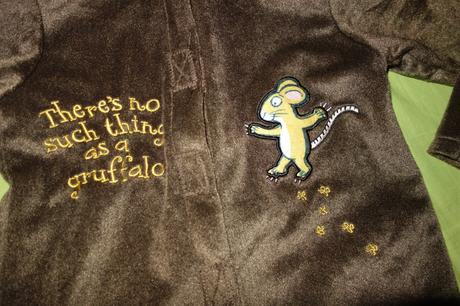 Kostym na karneval gruffalo,