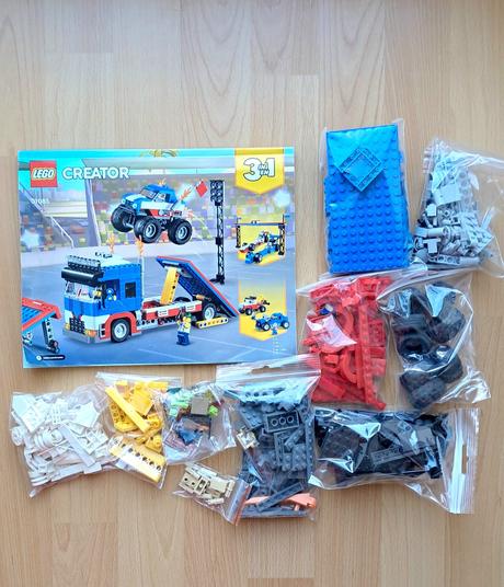 Lego creator 31085 mobilné kaskadérske predstaveni,