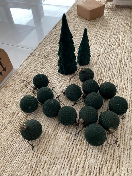 Semišové vianočné ozdoby, 