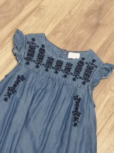 Šaty s tenkej rifloviny, marks & spencer,146