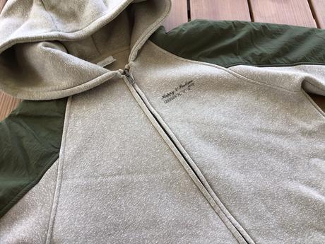 Plyšová mikinobunda s kontrastnymi rukávmi, zara,164