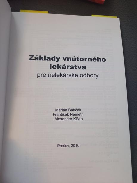 Základy vnútorného lekárstva, 