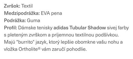 Tenisky adidas tubular shadow, adidas,40