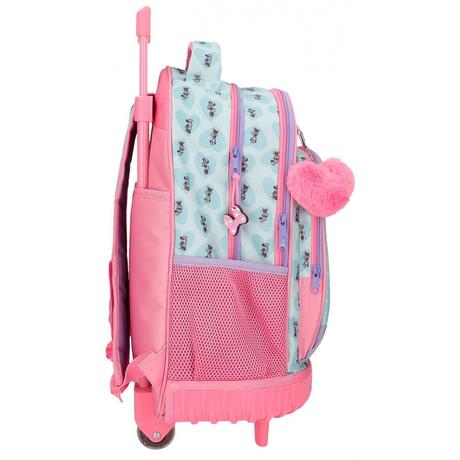 Školský batoh na kolieskach minnie mouse,