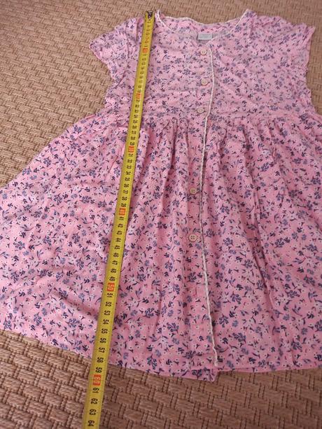 Ružové kvietkované šaty lindex, lindex,122