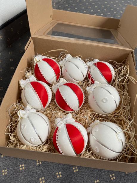 Hand made vianočné ozdoby, 