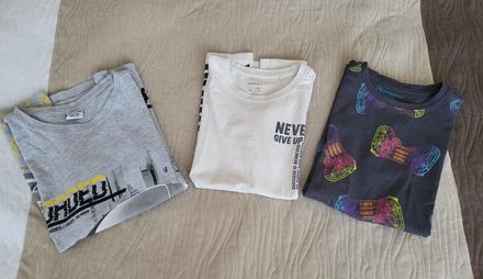 3x tričko velk. 146, 146