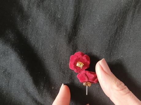 Zamatove nausnicky, bijou brigitte