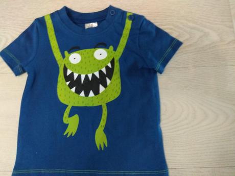 Modré tričko, f&f,74