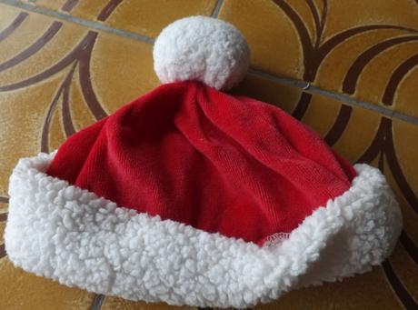 Vianočný overal s čiapkou pre chlapca, 74