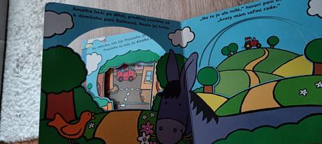 Knihy auto psíka danka a traktor kravičky amálky,