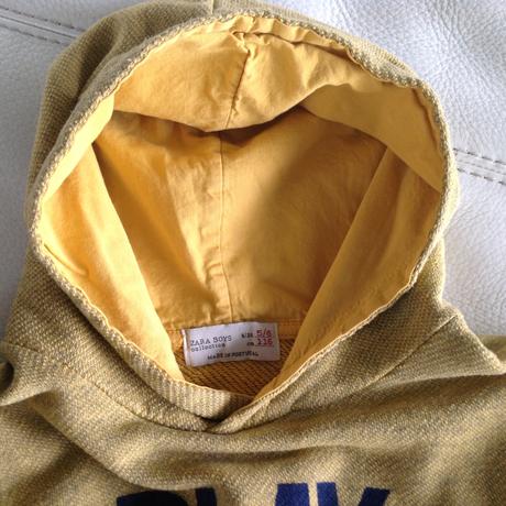 Zara zlta mikina, zara,110