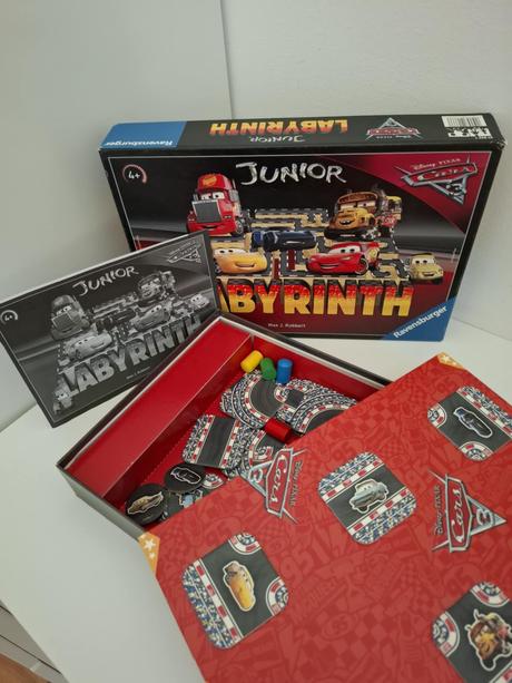Hra labyrint junior cars,