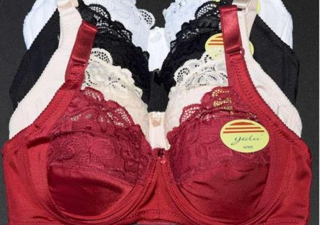 Dámska podprsenka s košíčkami a s kosticou, 85c - 110e