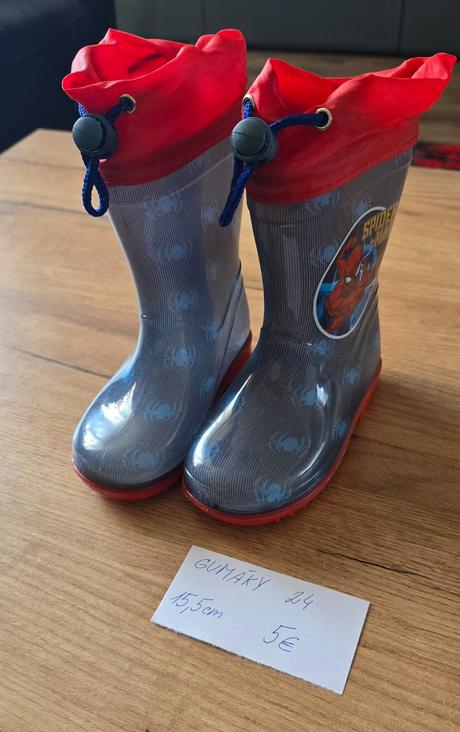 Chlapčenské gumáky 24, 24