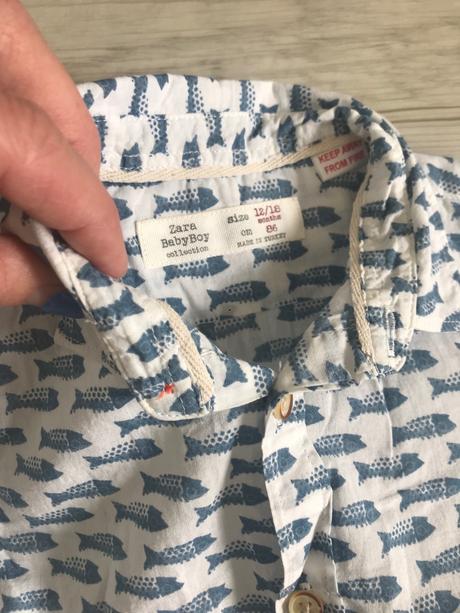 Kosela kratky rukav zara, zara,80