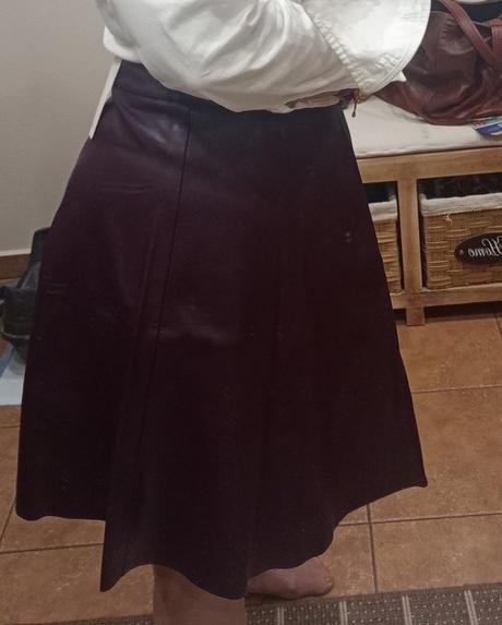 Koženková sukňa, orsay,s