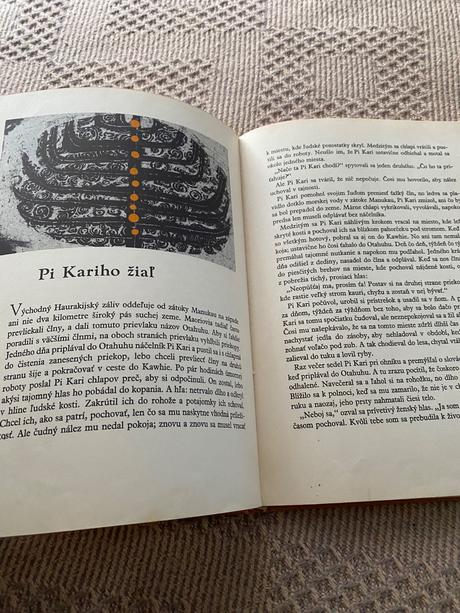 Stará kniha obrova stupaj maorijské rozprávky 1965,