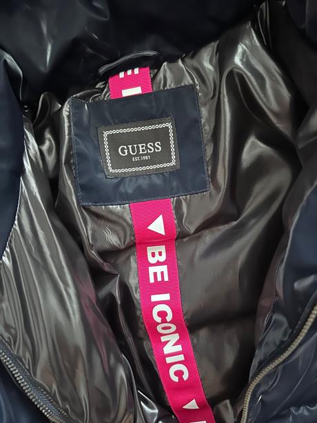Guess zimná predĺžená bunda s, guess,s
