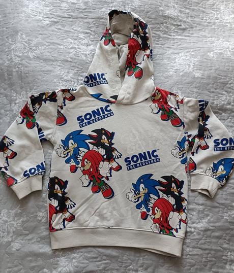 Mikina sonic, h&m,116