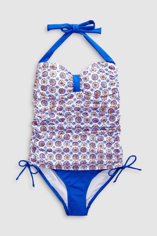 Farebné modré tankiny, next,38 / m