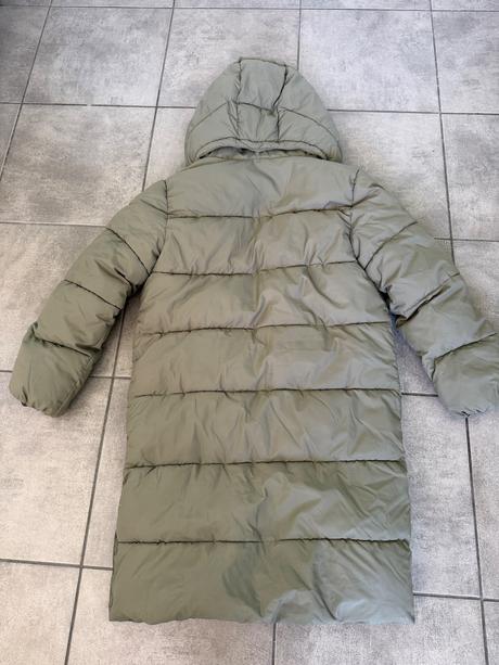 Zimná dlhá bunda, h&m,146