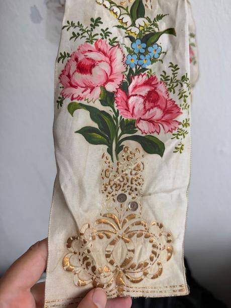 Krojova sucast doplnok kroj vintage stare s krasn,