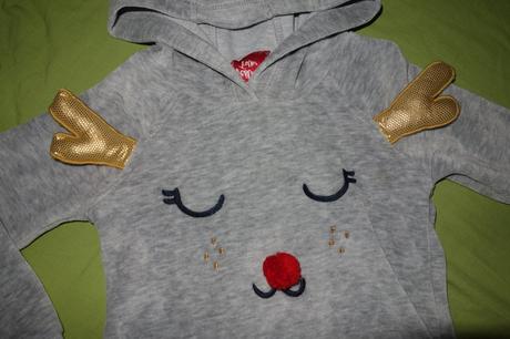 Vianocna zamatova mikinka george, george,104