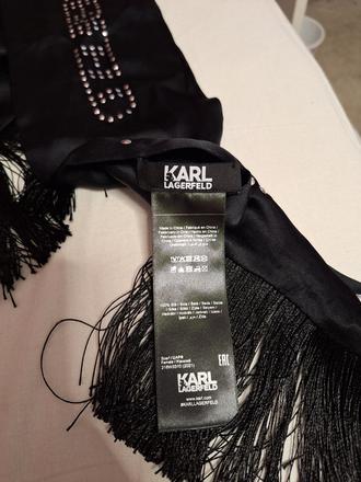 Hodvábny sal karl lagerfeld, 