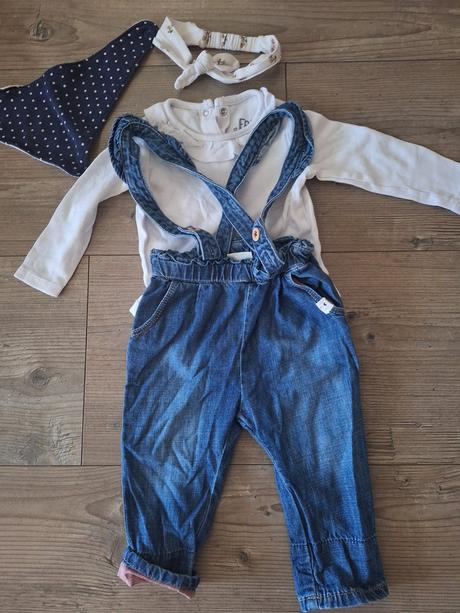 Súprava pre dievcatko s riflami zara baby, zara,74