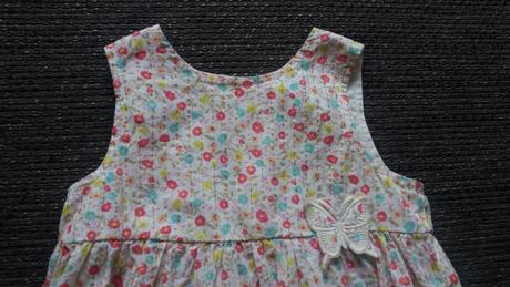 Dievčenské kvietkované šatičky, 86, h&m,86