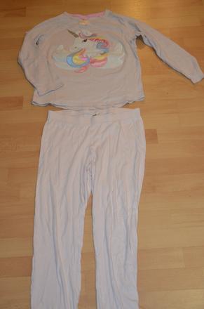 Pyzamo dvojdielne jednorozec unicorn, h&m,164