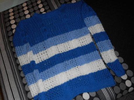 Pulover pletený- veľ. 38-40, 38