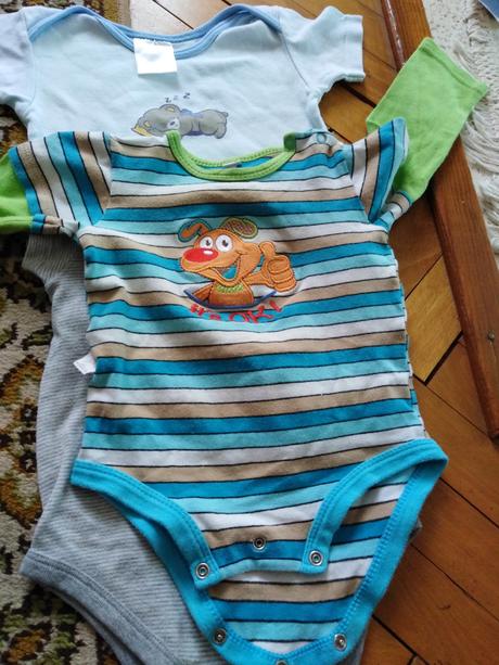 Body detské 3 ks v balení velk. 86, 86