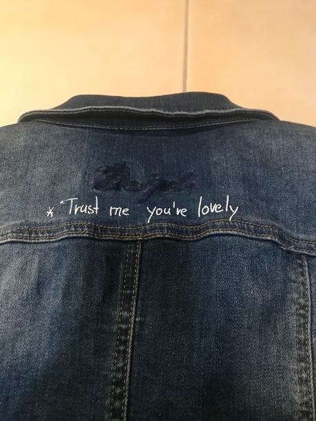 Riflová bunda - croptop dĺžka veľ.36, desigual,s