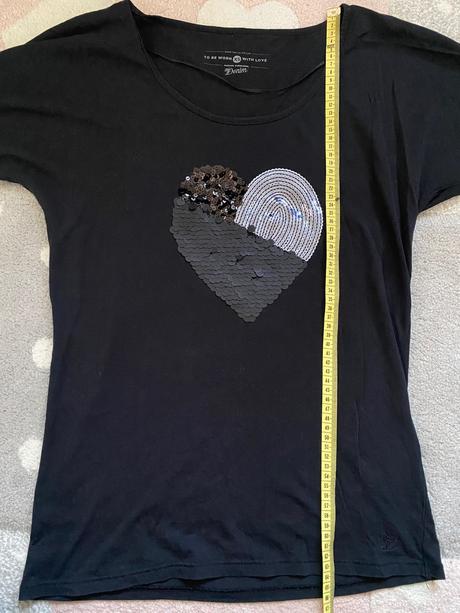 Tričko tom tailor so srdcom, tom tailor,xs