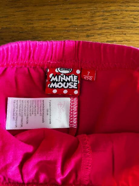Letné pyžamko minnie mouse 122/128, disney,122