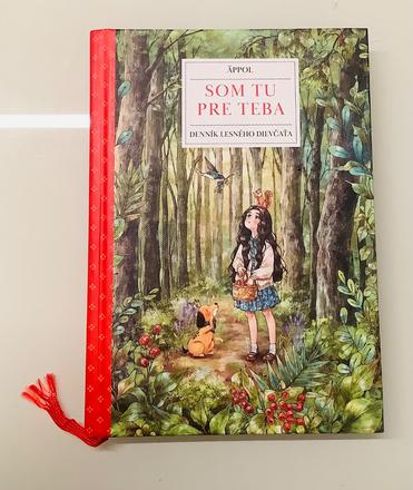 Nádherná kniha dennik lesného dievcata, 