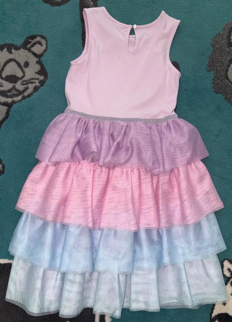 Šaty h&m frozen v.122/128 top stav, h&m,122