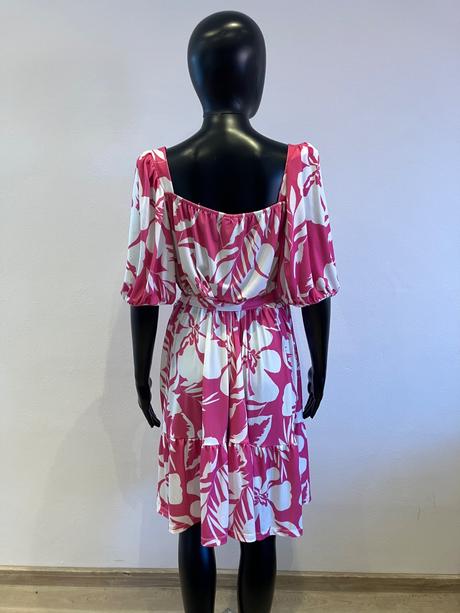 Dámske vzorované šaty bodyflirt (44-46), xxl