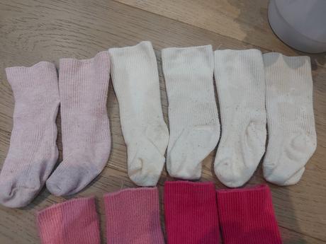 5 pack vrubkovane ponožky, 22