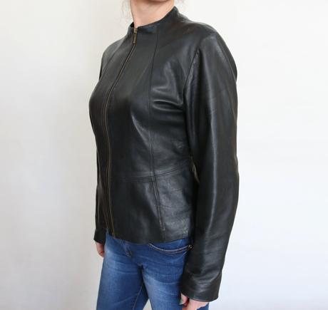 Kožená dámska bunda marks&spencer veľ.40, marks & spencer,l