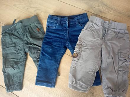 Zateplené nohavice 74, takko,74