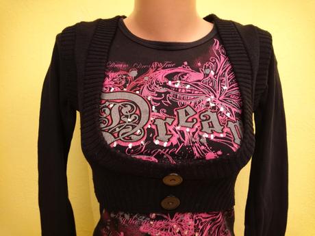 Dámsky elastický top 2 v 1, funky diva, xs