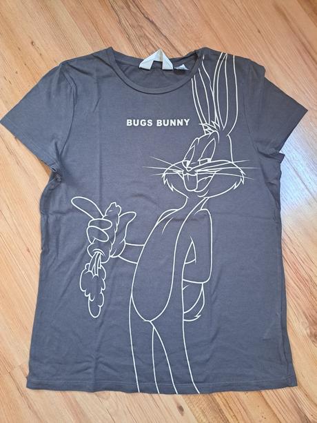 Tričko bugs bunny, h&m,170