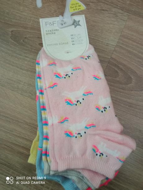 Nové ponožky 7ks, f&f,31