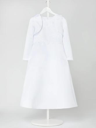 Luxusne slavnostne saty s bolerkom zn. kommunion, 152