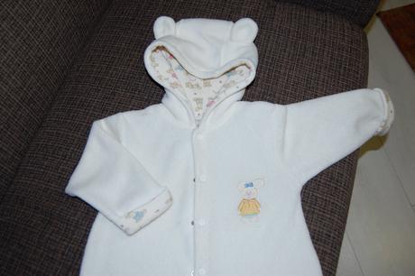 Flisový overal idealny na prechodne obdobie, morris mouse,86