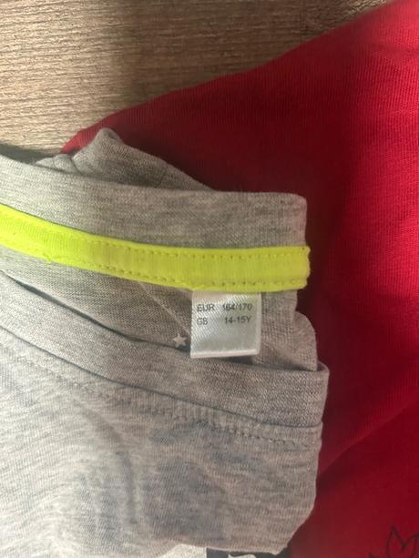 Trička s dlhým rukávom 5ks, bonprix,164