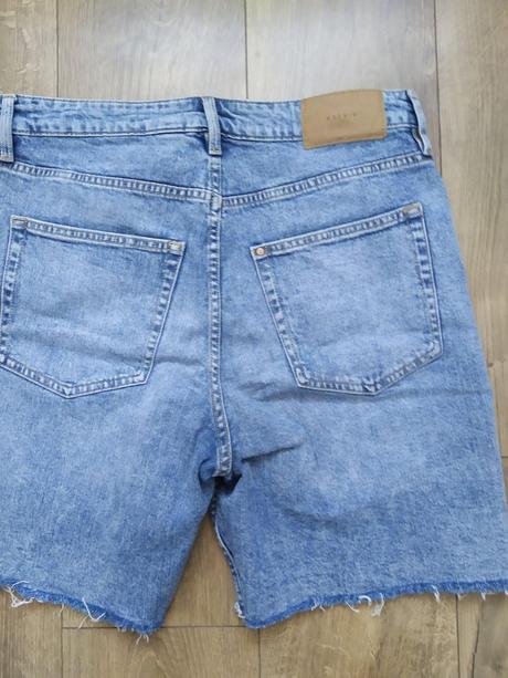 Riflové kraťasy, h&m,s